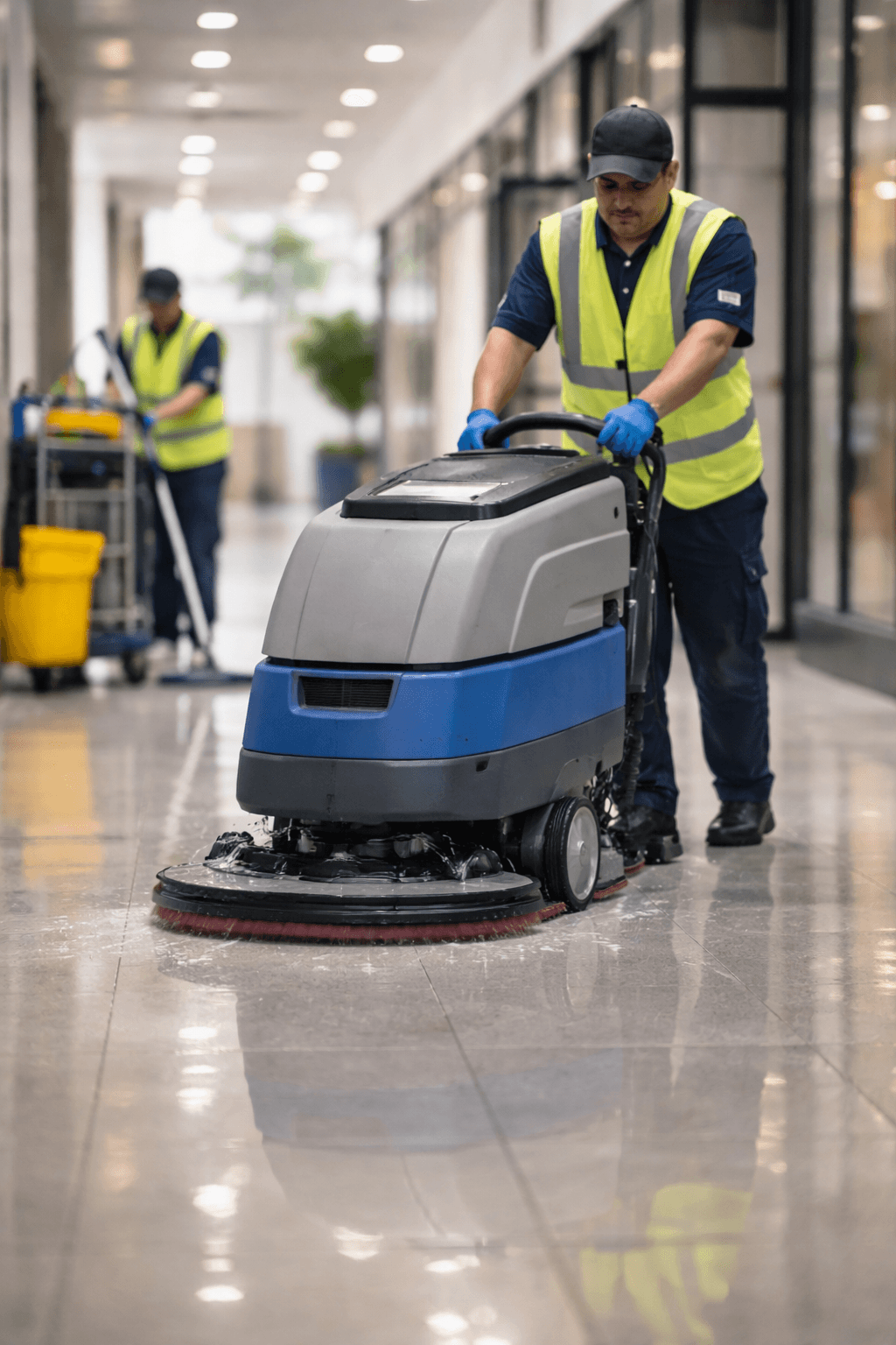 Why Scrubbing Hard Surface Floors Should Be a Core Part of Your Cleaning Plan